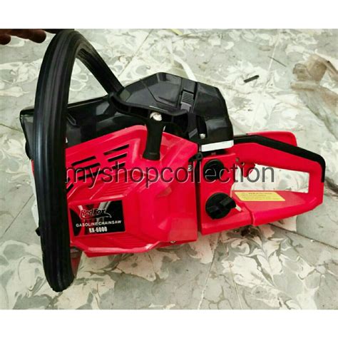 Jual Chain Saw Redfox Rx 6000 22 Inchi Bar Baja Senso Kecil RED FOX