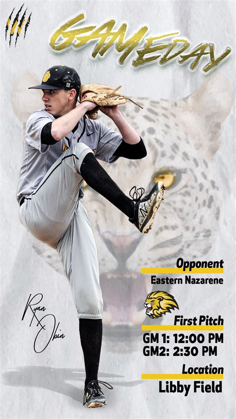 Wentworth Athletics Gameday Graphics Behance