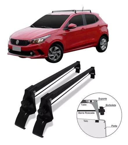 Rack Teto Bagageiro Fiat Argo E Cronos A Parcelamento