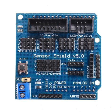 Pcs Uno R Sensor Shield V Expansion Board Geekcreit For Arduino