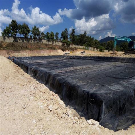 Smooth Textured Hdpe Ldpe Lldpe Geomembrane In Canada Kazakhstan