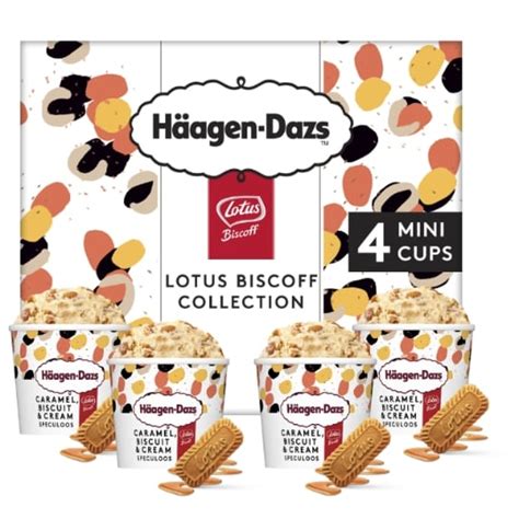 Glace spéculoos HAAGEN DAZS la boite de 324g à Prix Carrefour