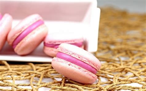 Macaron, Pink, Macaron, Food, Sweet, Background, Wallpaper - Hd ...