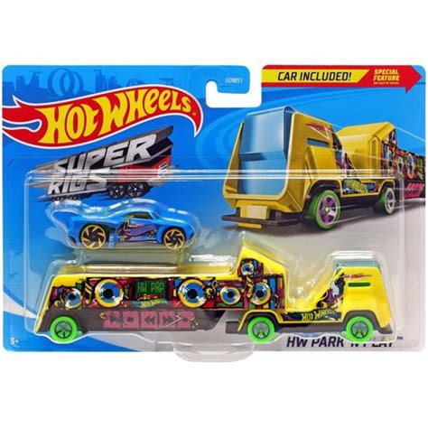 Mattel Toys Hot Wheels Super Rigs Hw Park N Play Poshmark