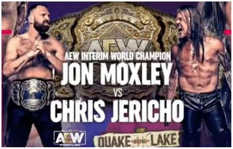 Aew Jon Moxley V Chris Jericho Interim Aew World Championship Confirmed