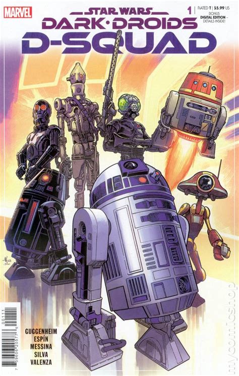 Star Wars Dark Droids D Squad 2023 Marvel Comic Books