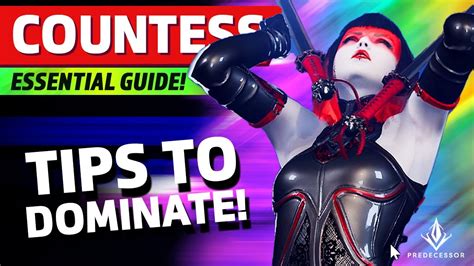 COUNTESS Predecessor Guide ESSENTIAL Gameplay Item Build Tips