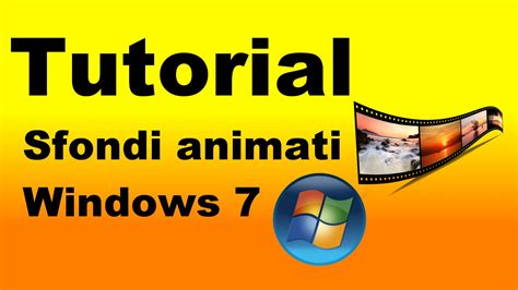 Tutorial Sfondi Animati Del Desktop Per Windows Youtube