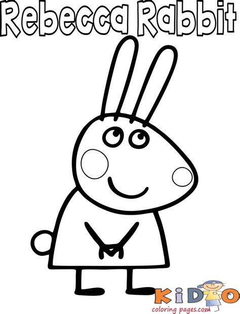 Zoe Zebra Coloring Pages - Free Peppa Pig Coloring Pages Printables