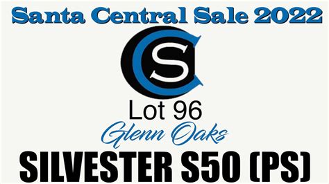 Lot 96 Glenn Oaks Silvester S50 PS YouTube