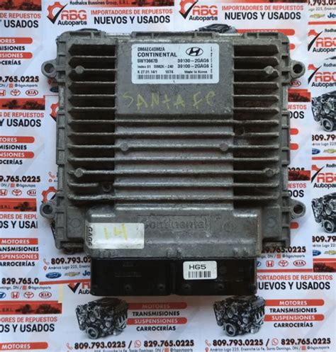 Computadora Ecu Hyundai Santa Fe Rbg Autoparts