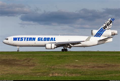 N412SN Western Global Airlines McDonnell Douglas MD 11 F Photo By Tim