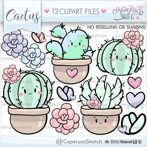 Cactus Clipart Cactus Graphics Commercial Use Mexico Clipart Plant Cliparts Succulent