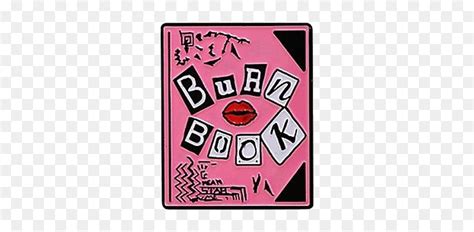 Mean Girls Burn Book Clipart