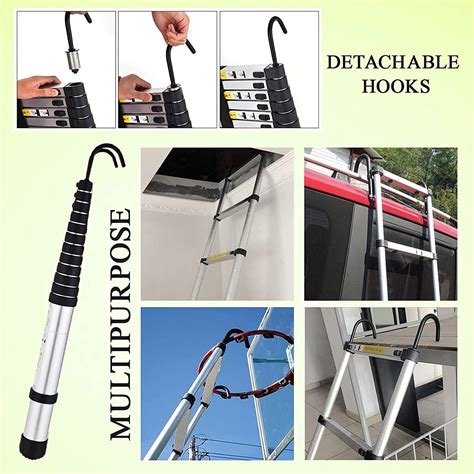 M Portable Telescopic Extenable Ladder Multi Purpose Aluminium