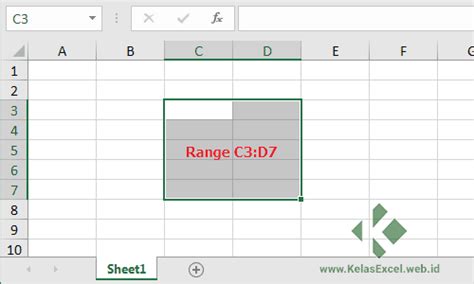 Pengertian Cell Dan Range And Perbedaan Baris Dan Kolom Row Dan Column