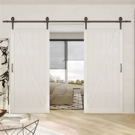 Amazon SOLRIG Rustic Sliding Barn Door 72 36 X 2 84 Unfinished