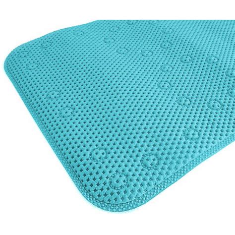 Splash Home Soft Bathtub Mats Non Slip Mildew Resistant Extra Long Machine Washable With 58