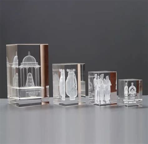 3d Crystal Cube - 3D Crystal Cube Manufacturer from New Delhi