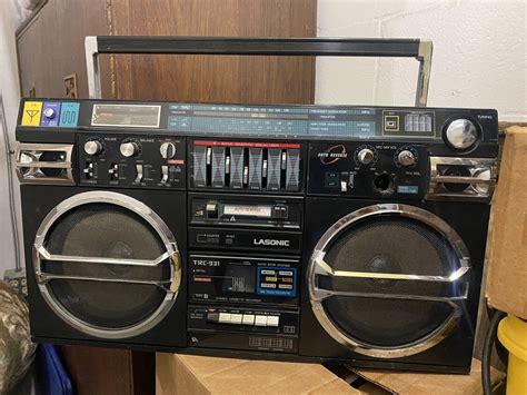 Vintage Lasonic Trc 931 Working Condition Retro Boombox Ebay