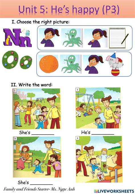 U5 L56 Interactive Worksheet Live Worksheets