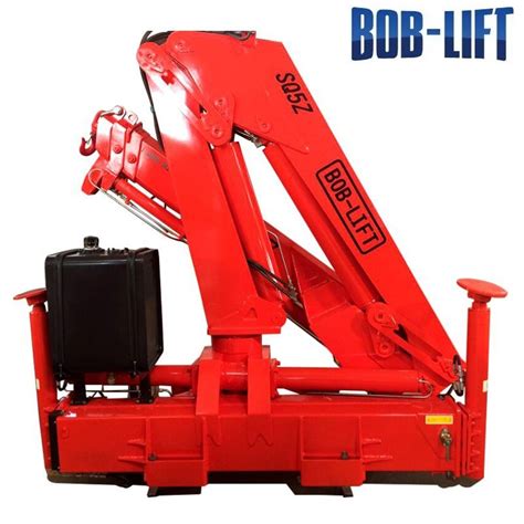 Folding Bob Lift Brick Grabber Boom Knuckle Mini Mounted Truck Crane