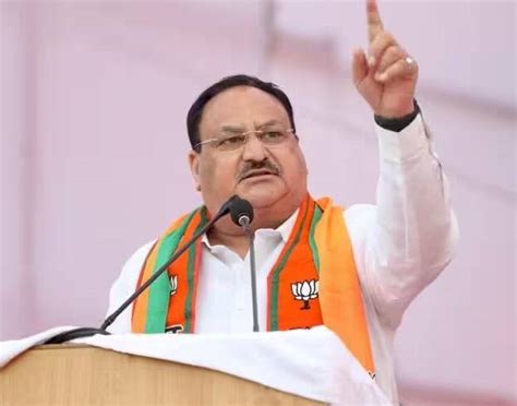 Rajasthan Bjp Manifesto Jp Nadda Releases Bjps Sankalp Patra For