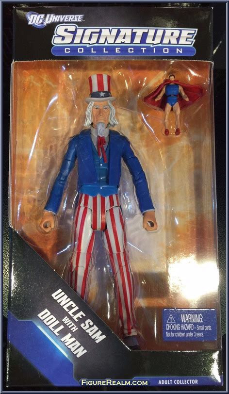 Uncle Sam With Doll Man Dc Universe Signature Collection Mattel