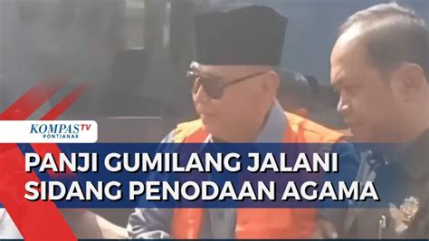 Pimpinan Ponpes Al Zaytun Panji Gumilang Jalani Sidang Dakwaan