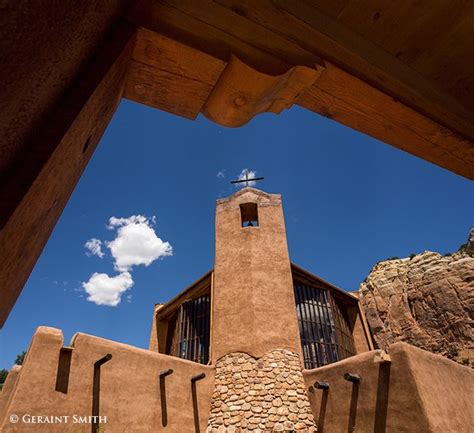 Christ in the Desert Monastery on the Rio Chama, New Mexico.