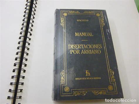 Manual Disertaciones Por Arriano Epicteto E Vendido En Venta