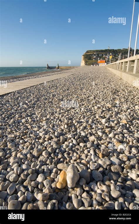 Fecamp Beach Normandy France Stock Photo - Alamy