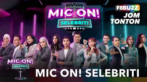 Jom Tonton Mic On Selebriti Senarai Peserta Juri Hos Youtube