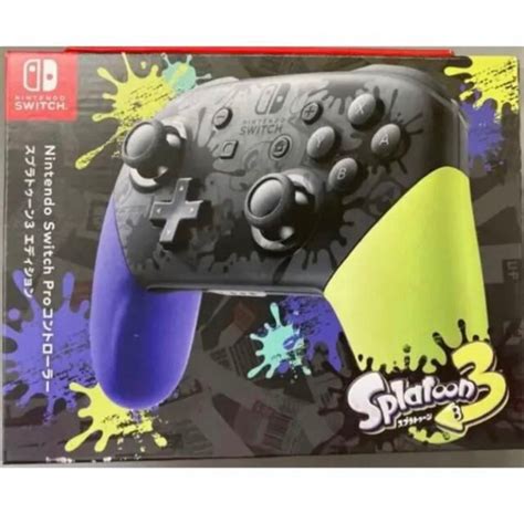 Switch スプラトゥーン3 Proコントローラー プロコン｜paypayフリマ