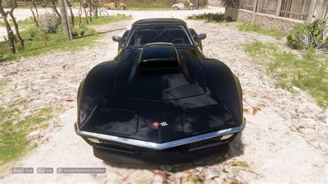 Batmobile Corvette C Zr Forza Horizon Youtube