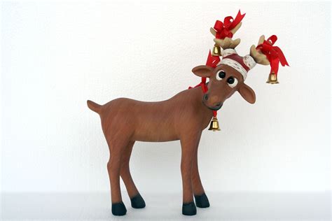 Funny Reindeer 1ft. - $60 | Christmas humor, Christmas reindeer decorations, Reindeer