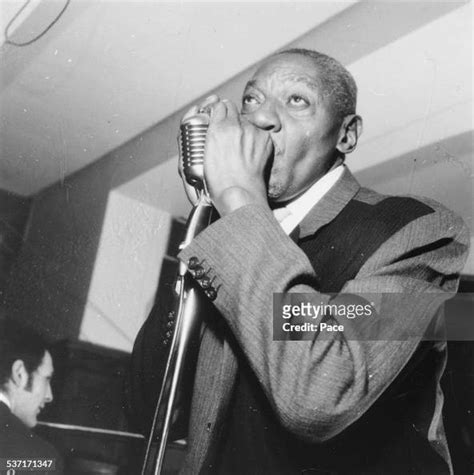 Musician Sonny Boy Williamson Performing The Harmonica On Stage