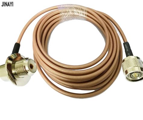 N Male Plug To UHF SO239 Female For Car Mobile Radio Antenna RF Pigtail