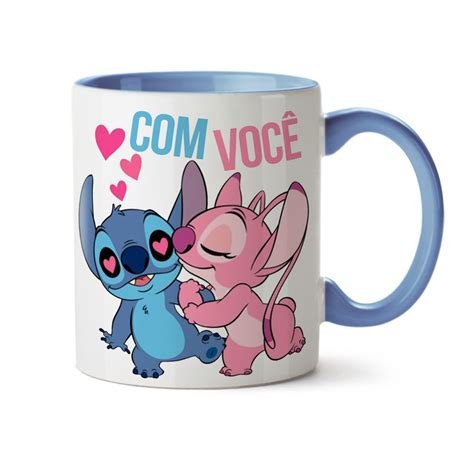 Caneca Lilo Stitch Sem Voce Voce Aqui Na Canecas Personalizadas