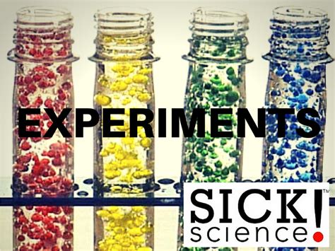 Sick Science Experiments for Kids | Kitchen science experiments ...