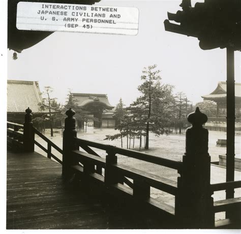 Interactions between Japanese civilians and US Army personnel in Japan ...