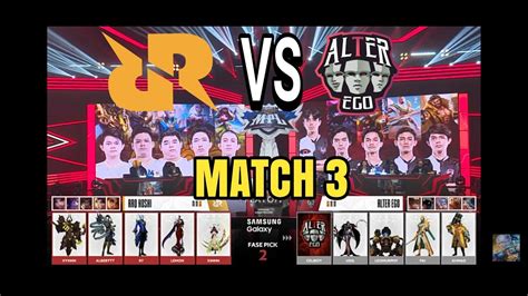 LING ALBERTTT FAST HAND RRQ VS ALTER EGO MPL ID S6 Grand Finals