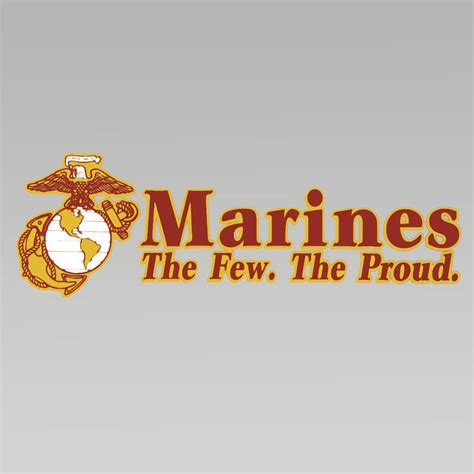 Marines The Few The Proud Decal Artofit