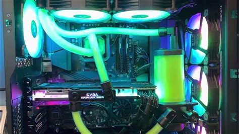 Custom Water Cooled Gaming Pc Youtube