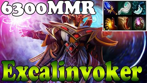 Dota Excalinvoker Mmr Plays Invoker Vol Pub Match Gameplay