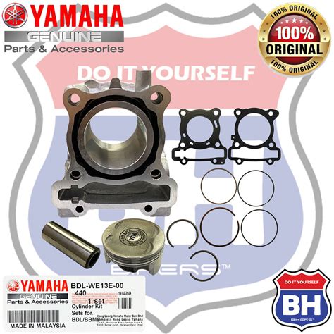 Yamaha Nvx Nvx V Nmax N Max V Block Set Cylinder Block Kit Std