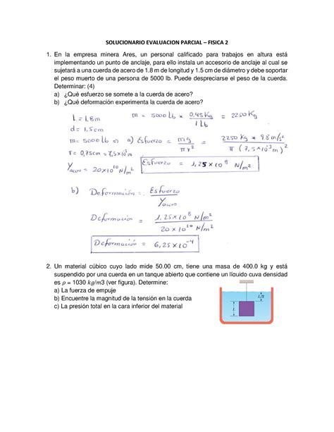 Solucionario Evaluacion Parcial Solucionario Evaluacion Parcial