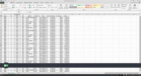 Aprende Excel TIP Como Seleccionar Una Base De Datos Completa En