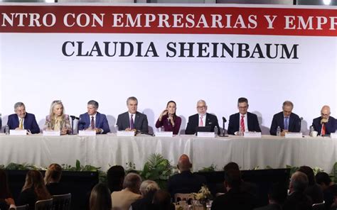 Empresarios Se Alinean Con Claudia Sheinbaum Y La 4t El Sol De