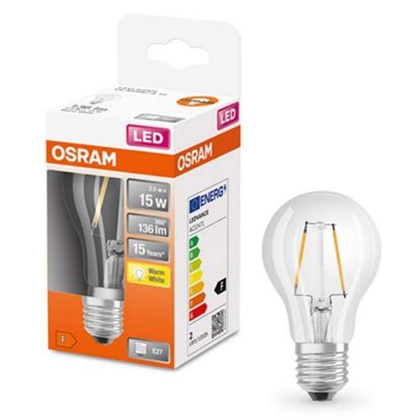 Λαμπτήρας LED Osram Superstar Classic A Filament E27 Peer A60 2700K